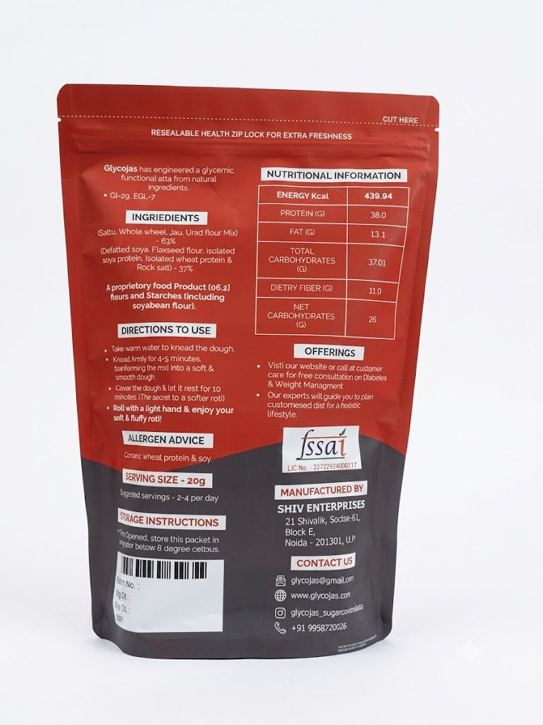 Glycojas Glycemic Functional Atta